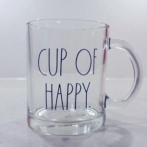 Rae Dunn glass mug